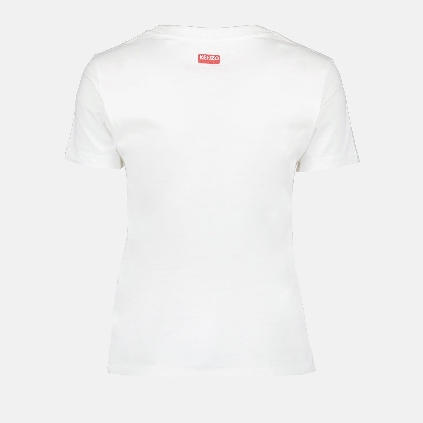 Kenzo, White T-Shirt, Pixels Design, Luxury Fashion, Women's Clothing