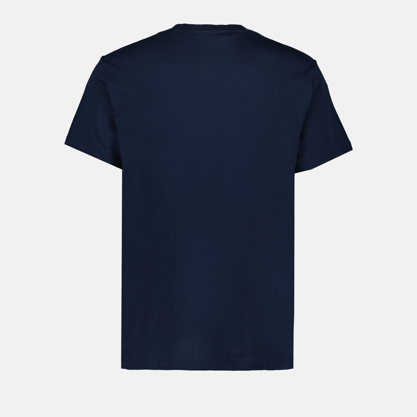 Alexander McQueen T-shirt, Men's Blue T-shirt, Luxury Logo Tee, Premium Cotton T-shirt, Elegant Men's Fashion