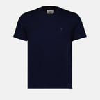 AMI Paris, Ami de Coeur, Blue T-shirt, Unisex luxury wear, High-end T-shirt