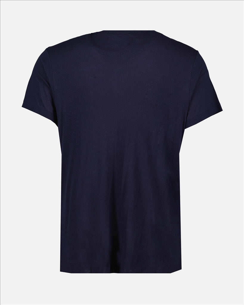 Blue T-shirt, casual style, luxury, comfort, minimalist