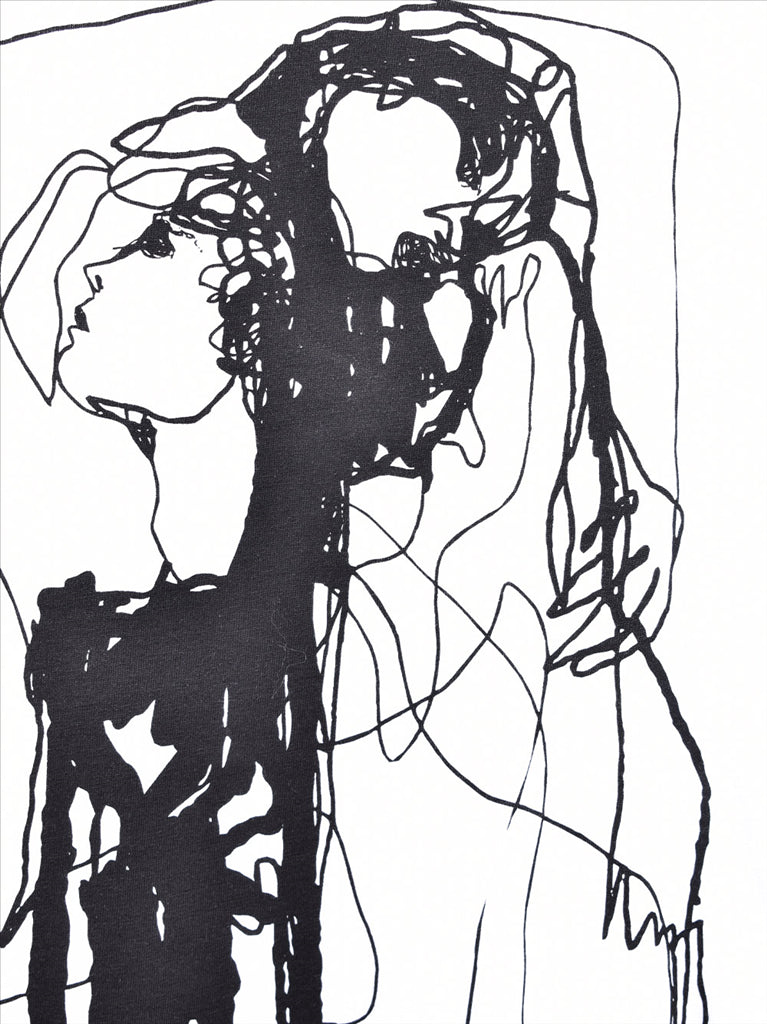 Imagem da T-shirt Couple Blanc da Askthedust para homens - Temporada Outono-Inverno 2020 - Vista de detalhe do produto 2