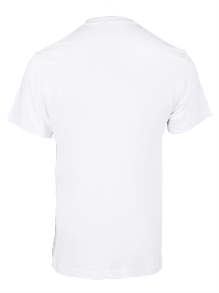 luxury T-shirt, white menswear, Askthedust clothing, elegant casual wear, high-end fashion