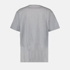 Alexander McQueen, Graffiti T-shirt, Men's luxury T-shirt, Designer streetwear, Grey T-shirt