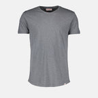 Image of Grey OB-T T-Shirt by Orlebar Brown for Men - Season Autumn-Winter 2023 - Front View