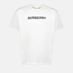 Burberry T-shirt, luxury men's fashion, designer menswear, white T-shirt Burberry, high-end clothing