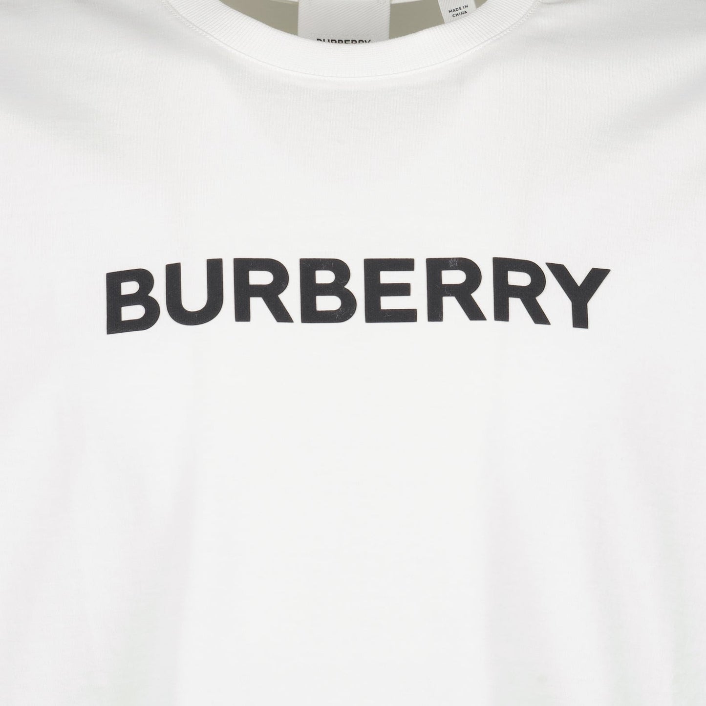 Burberry T-shirt, luxury men's fashion, designer menswear, white T-shirt Burberry, high-end clothing