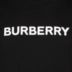 Burberry, men's luxury T-shirt, Harriston Black T-Shirt, designer men's wear, high-end fashion