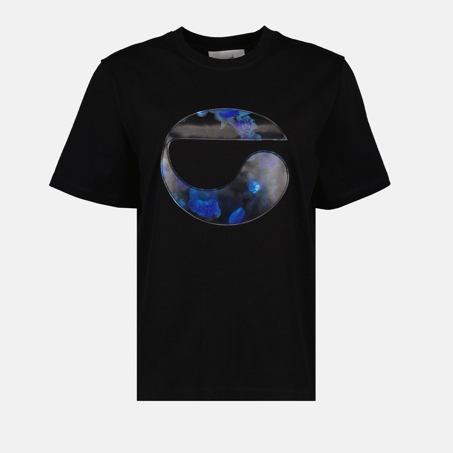 Coperni, Holographic T-shirt, Boxy fit, Luxury fashion, Women's high-end apparel