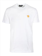 Embroidered T-Shirt, Medusa T-Shirt, White T-Shirt, Elegant T-Shirt, Versatile Wear