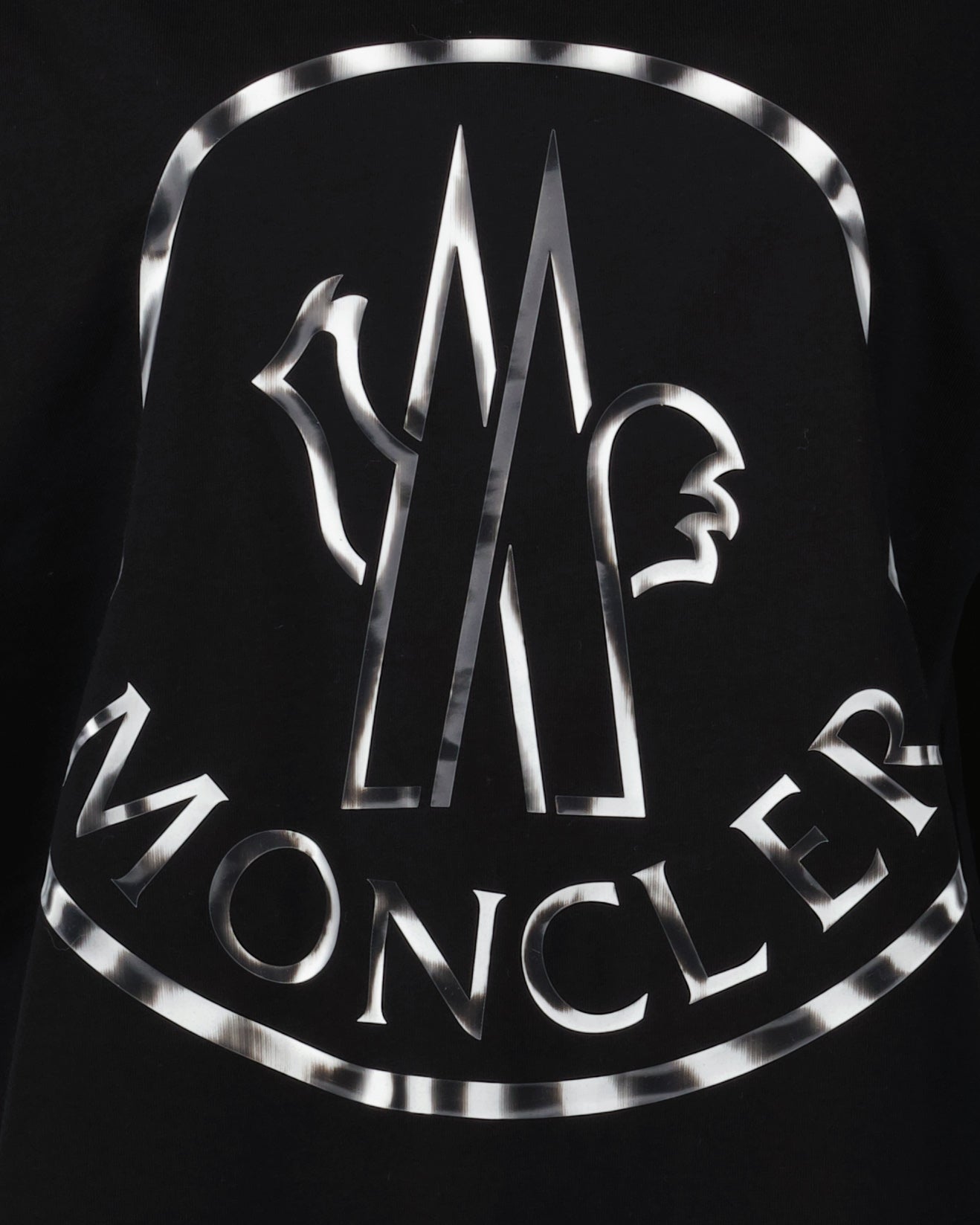 Moncler, Metallic Logo T-shirt, Luxury, Women's Fashion, High-End