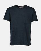 Orlebar Brown, Midnight Blue T-shirt, Luxury men's T-shirt, High-end casual wear, Designer men's clothing