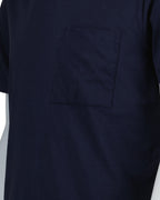 Orlebar Brown, men's luxury T-shirt, blue T-shirt, elegant men's wear, premium casual wear