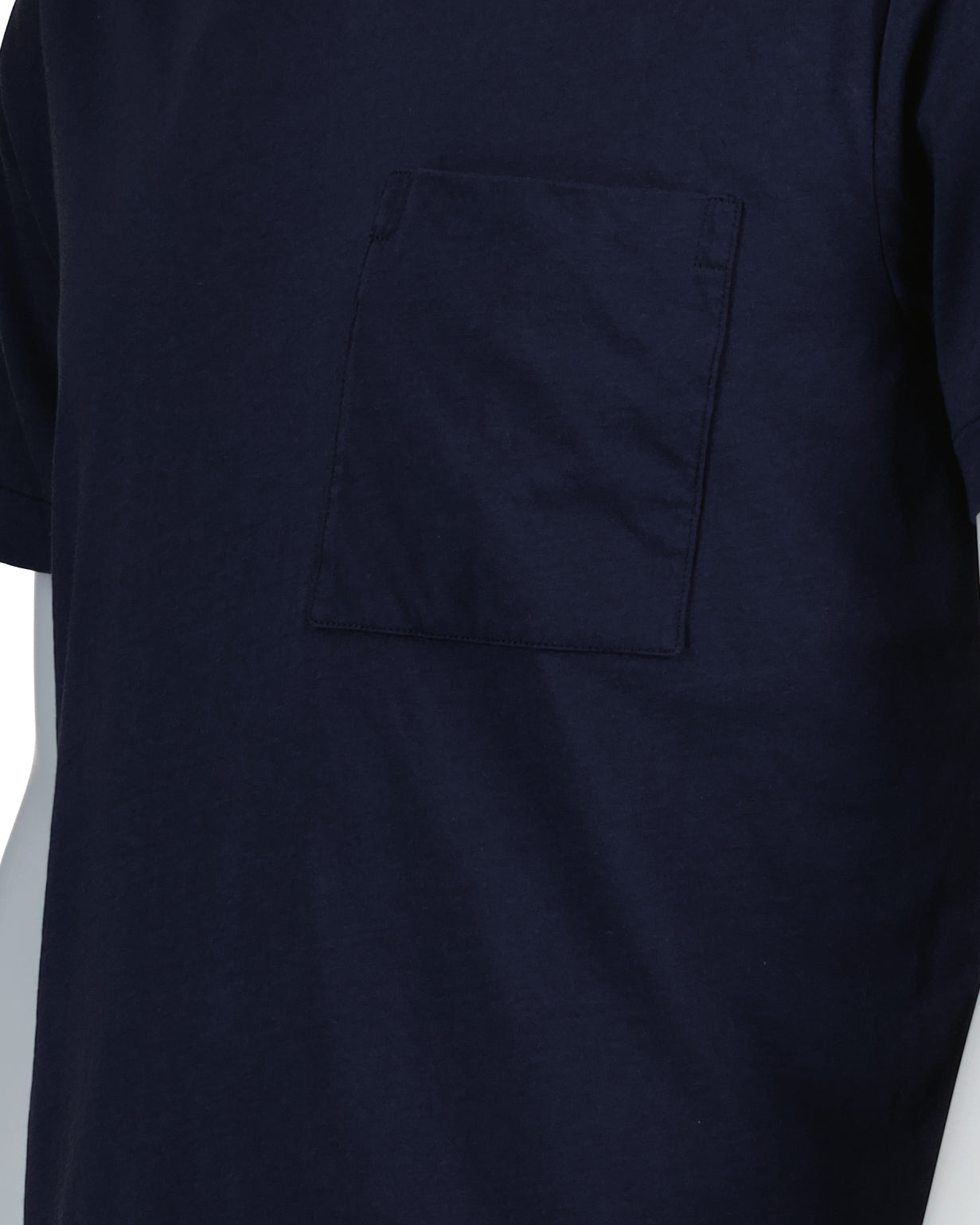 Orlebar Brown, men's luxury T-shirt, blue T-shirt, elegant men's wear, premium casual wear