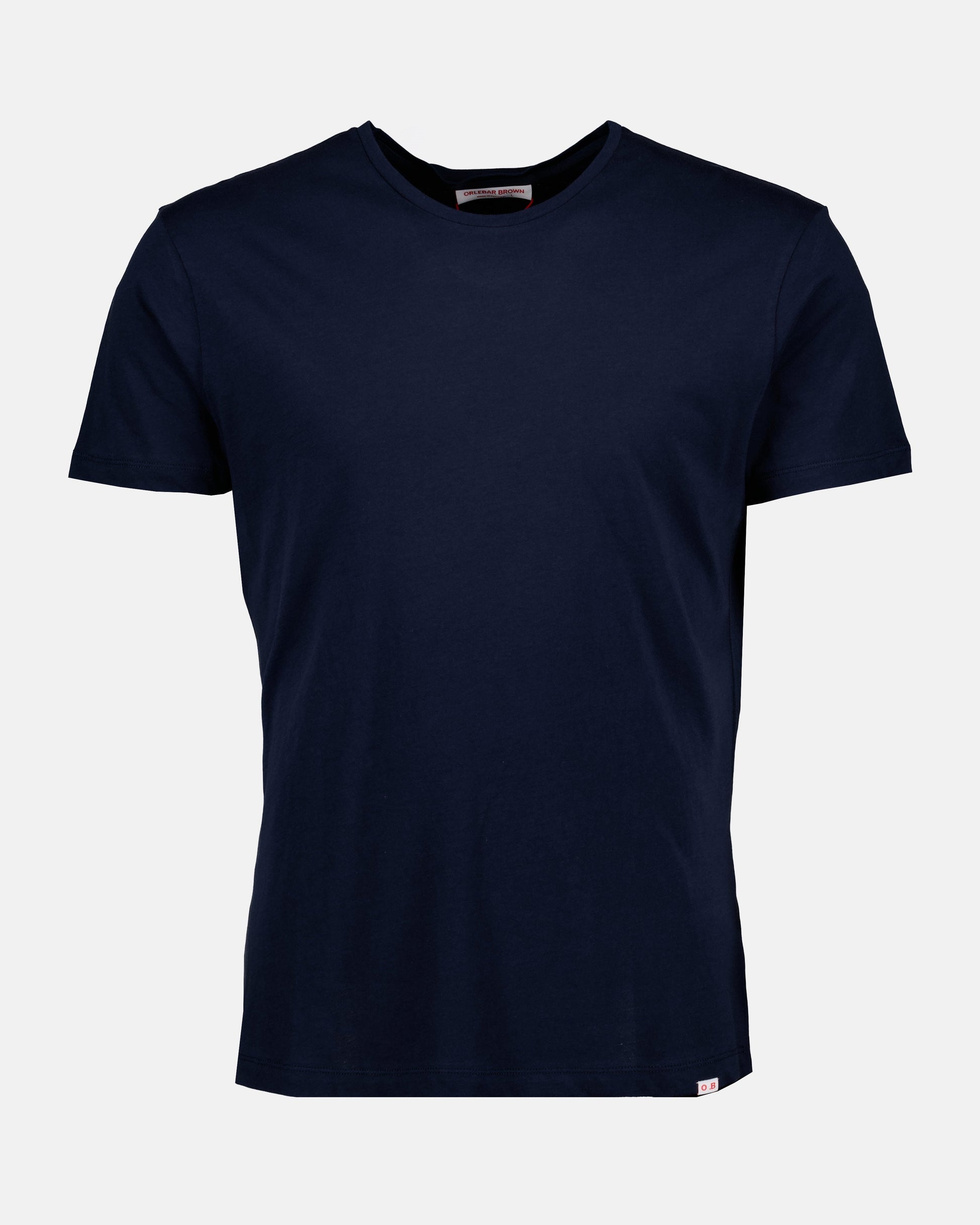 Orlebar Brown, Blue T-Shirt, Men's Luxury Tee, Premium Men's Fashion, High-End Casual Wear