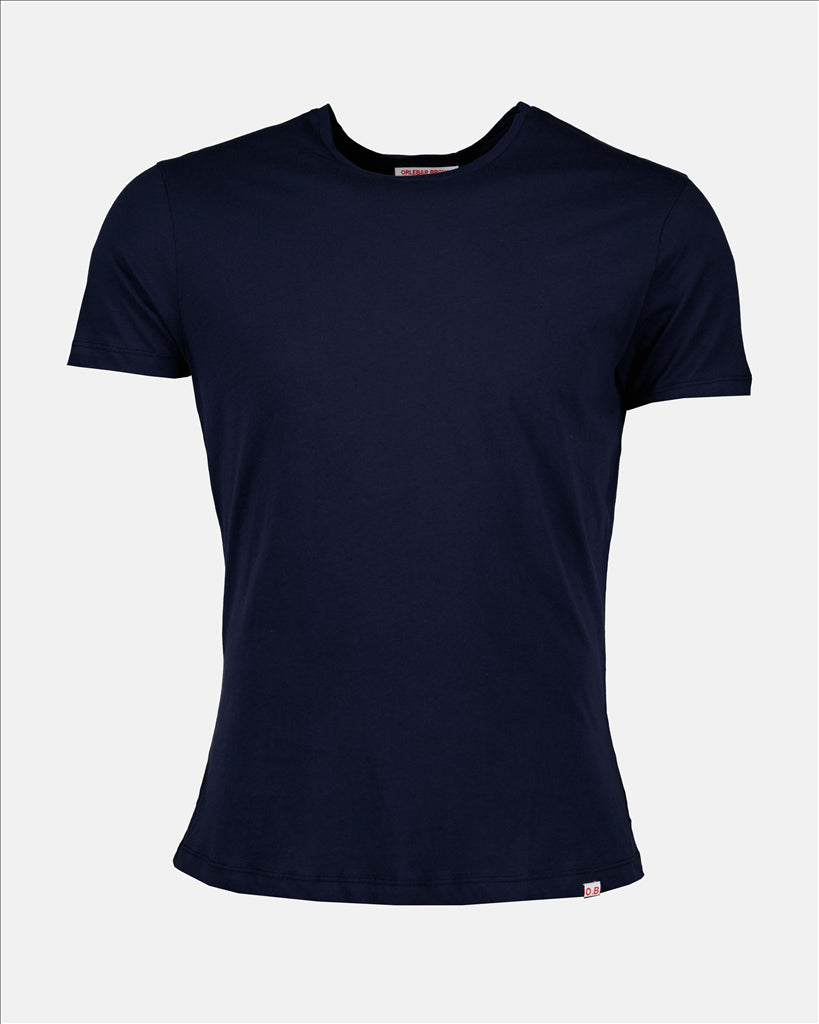 Orlebar Brown, Blue T-Shirt, Men's Luxury Tee, Premium Men's Fashion, High-End Casual Wear