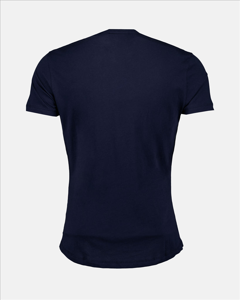 Orlebar Brown, Blue T-Shirt, Men's Luxury Tee, Premium Men's Fashion, High-End Casual Wear