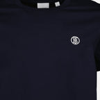 Burberry T-shirt, Parker Blue T-shirt, Men's Luxury T-shirt, Designer T-shirt, Burberry Men's Fashion