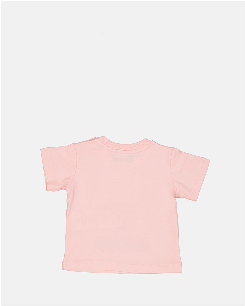 Child's T-shirt, Moschino, Teddy Toy, luxury children's fashion, pink t-shirt