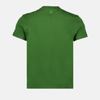 unisex green t-shirt, AMI Paris, luxury logo t-shirt, Ami de Coeur t-shirt, elegant t-shirt