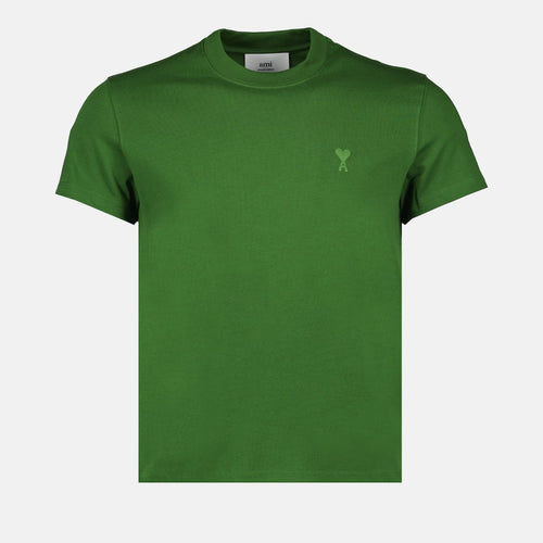 T-shirt Vert Unisexe Ami de Coeur