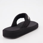 Coperni flip-flops, black logo sandals, luxury beachwear, stylish summer footwear, premium casual sandals
