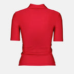 Coperni, High-neck top, Red top, Women’s luxury fashion, Designer clothing