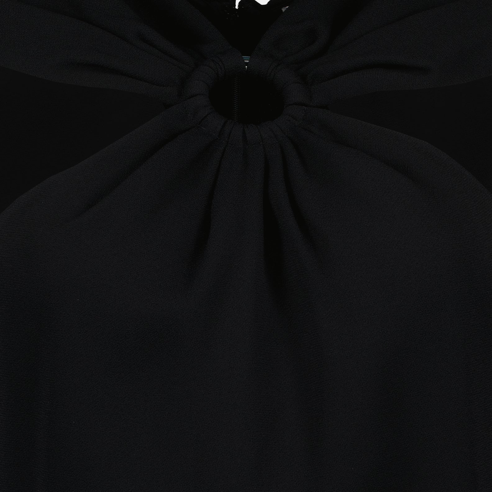 Stella McCartney, Black Viscose Top, Women's Luxury Clothing, Designer Tops, Elegant Women's Fashion