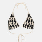 Image of Crochet Triangle Top by Anine Bing for Women - Season Spring-Summer 2023 - Front View