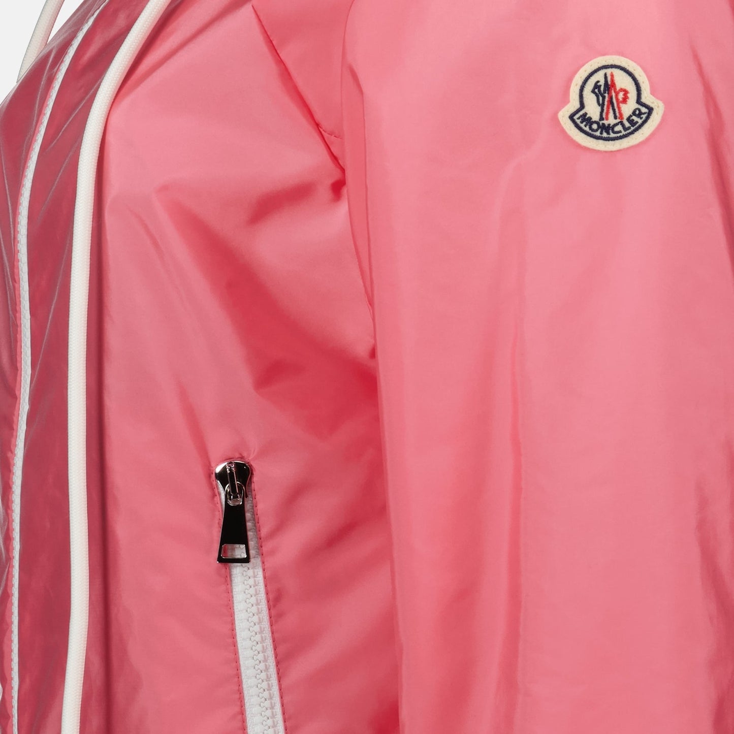 Moncler, Women's luxury jacket, Pink jacket, High-end fashion, Designer outerwear