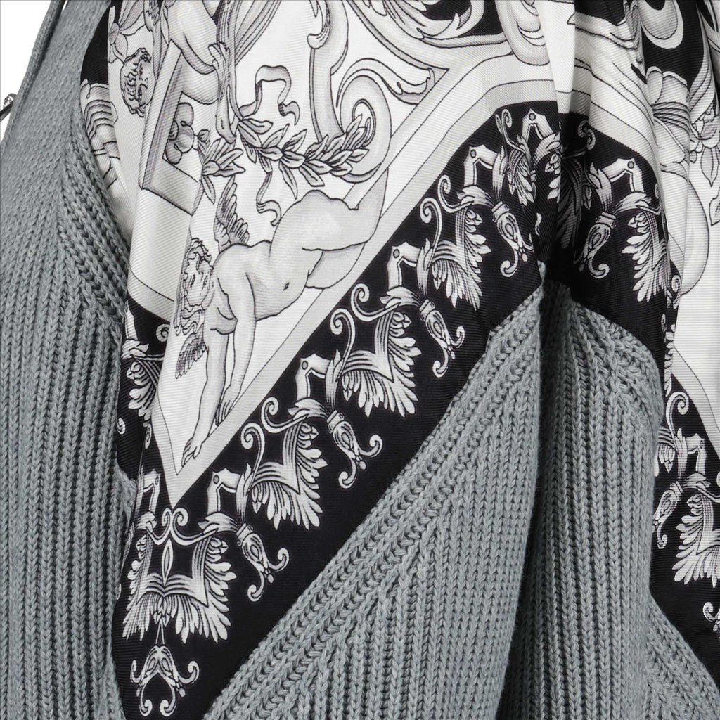 Versace Jacket, Barocco, Grey, Luxury Menswear, Elegance