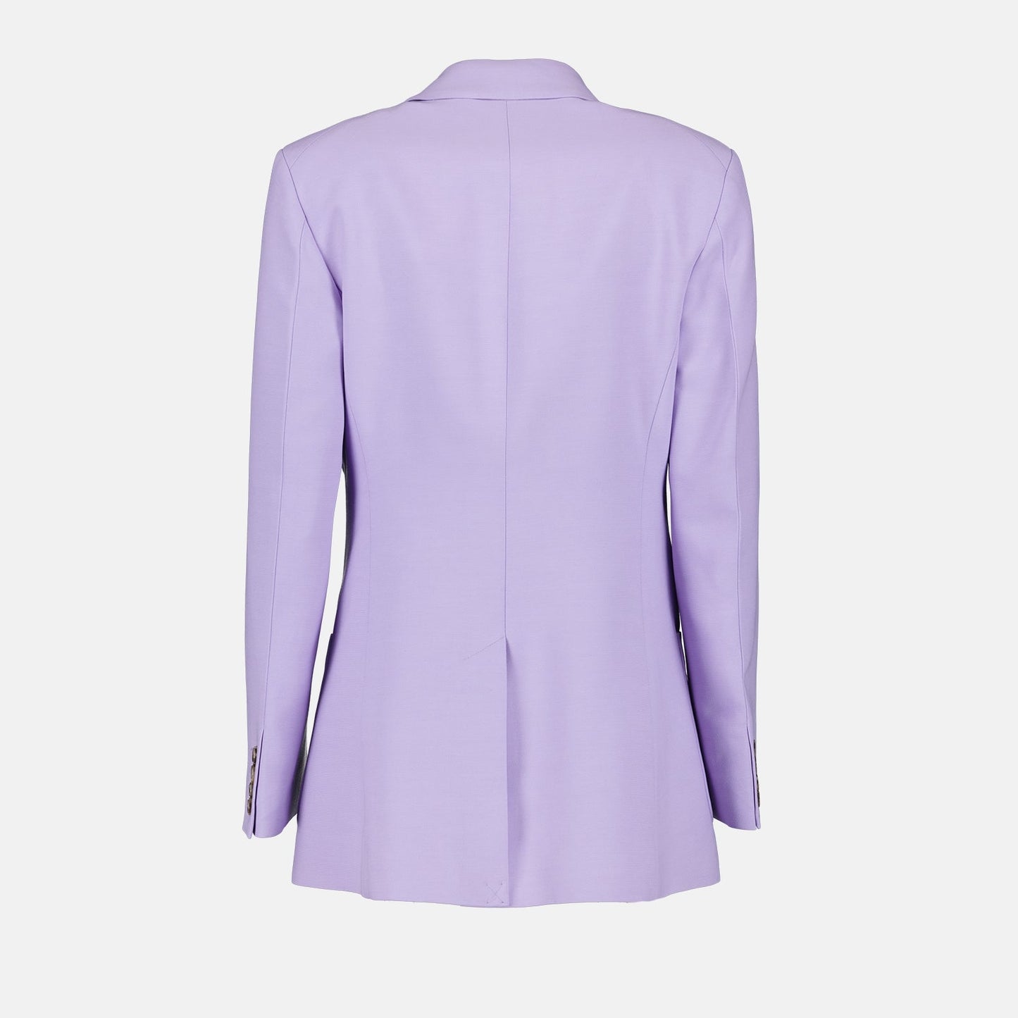 Victoria Beckham blazer, luxury women's blazer, violet wool blazer, elegant women's wear, high-end fashion