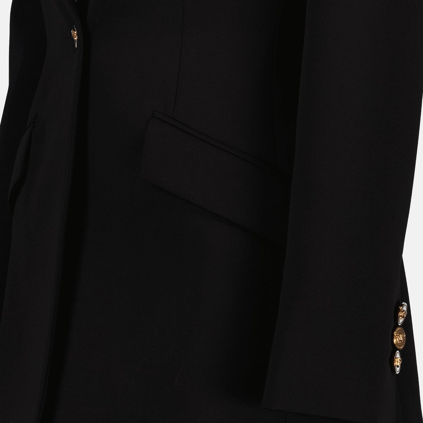 Versace Wool Blazer, Women's Luxury Blazer, Designer Blazer, High-End Fashion, Versace Blazer for Women