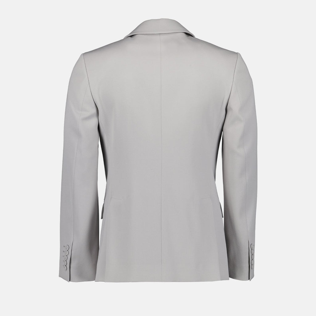 Dior, Gray Blazer, Men's Luxury Blazer, High-end Men's Fashion, Designer Blazer