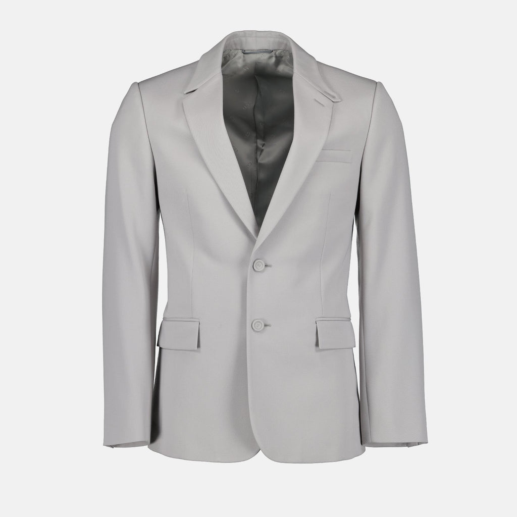 Dior, Gray Blazer, Men's Luxury Blazer, High-end Men's Fashion, Designer Blazer