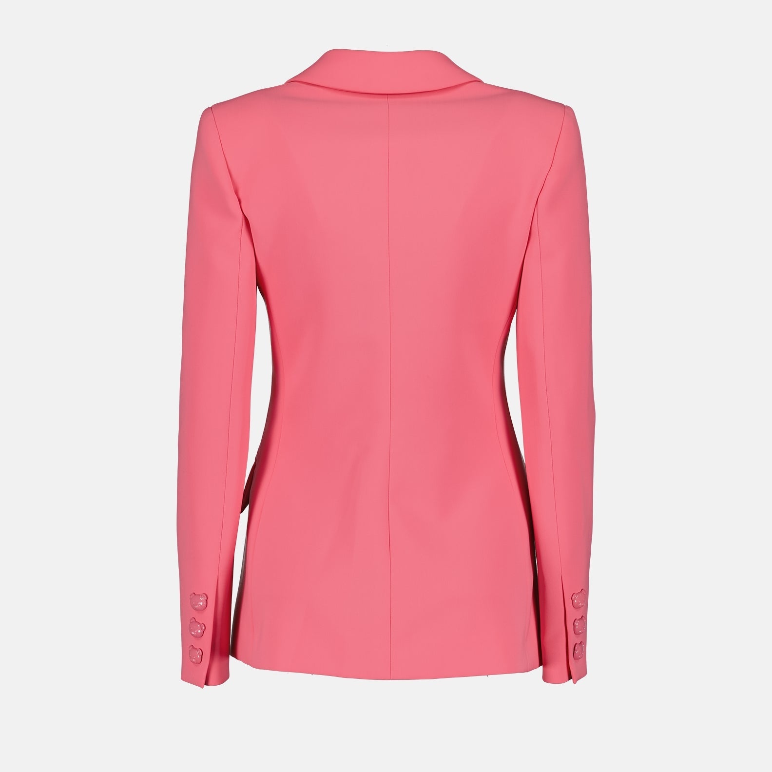 Moschino pink blazer, women's luxury blazer, high-end fashion, designer blazer, elegant women's jacket