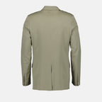 Dior blazer, double-breasted blazer, men's luxury fashion, kaki blazer, Dior men's clothing