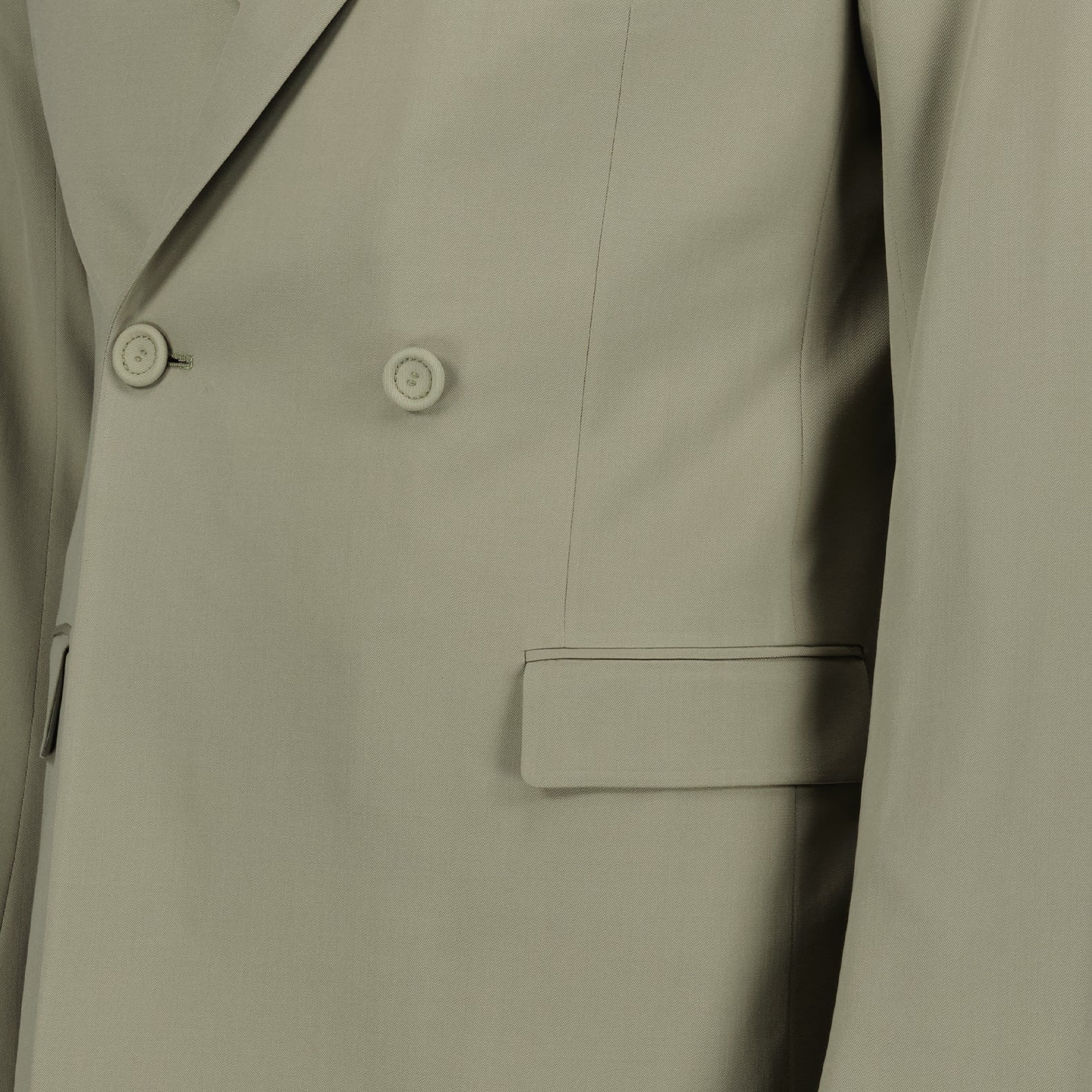 Dior blazer, double-breasted blazer, men's luxury fashion, kaki blazer, Dior men's clothing