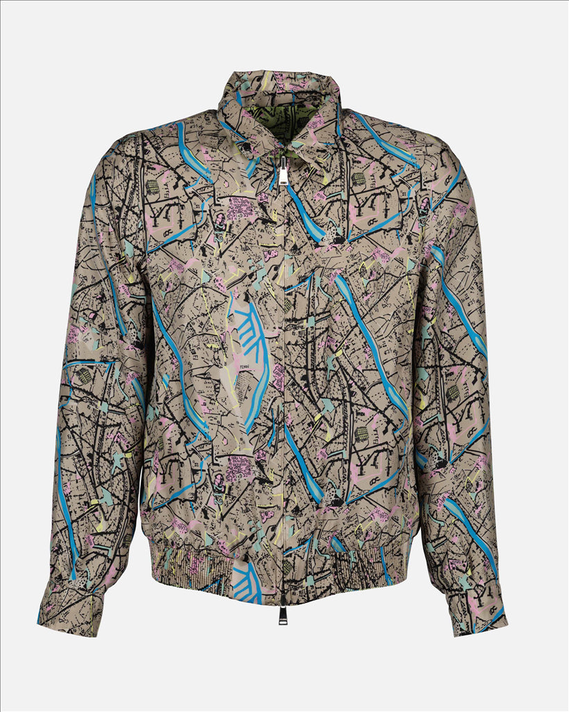 フェンディのFendi Map Jacketの画像 - メンズ - 2022年春夏シーズン - 商品詳細ビュー1