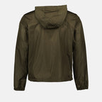 Nylon jacket, Moncler outerwear, Tricolor detail, Men's fashion, Stylish jacket