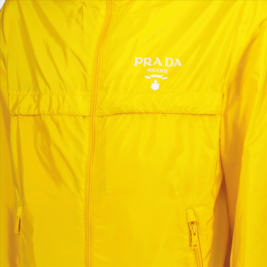 Prada, Yellow Jacket, Re-Nylon, Men's Fashion, Luxury