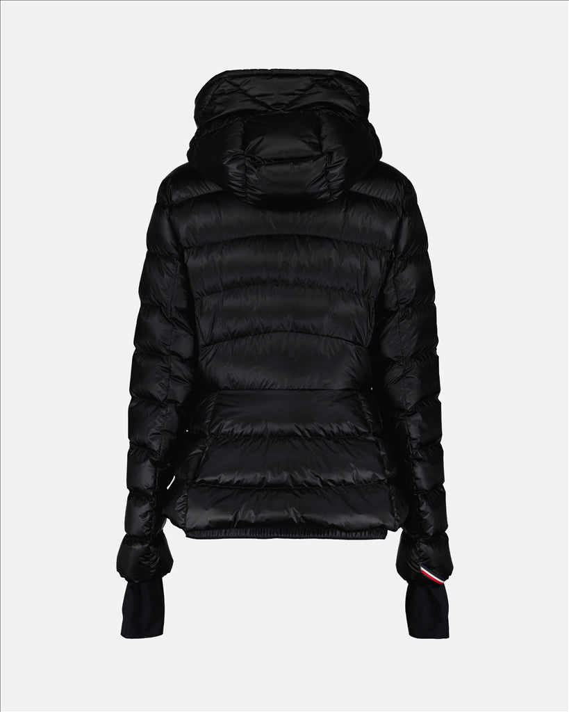 Quilted Jacket, Moncler Grenoble, Women's Luxury Jacket, Black Women's Jacket, Elegant Winter Garment