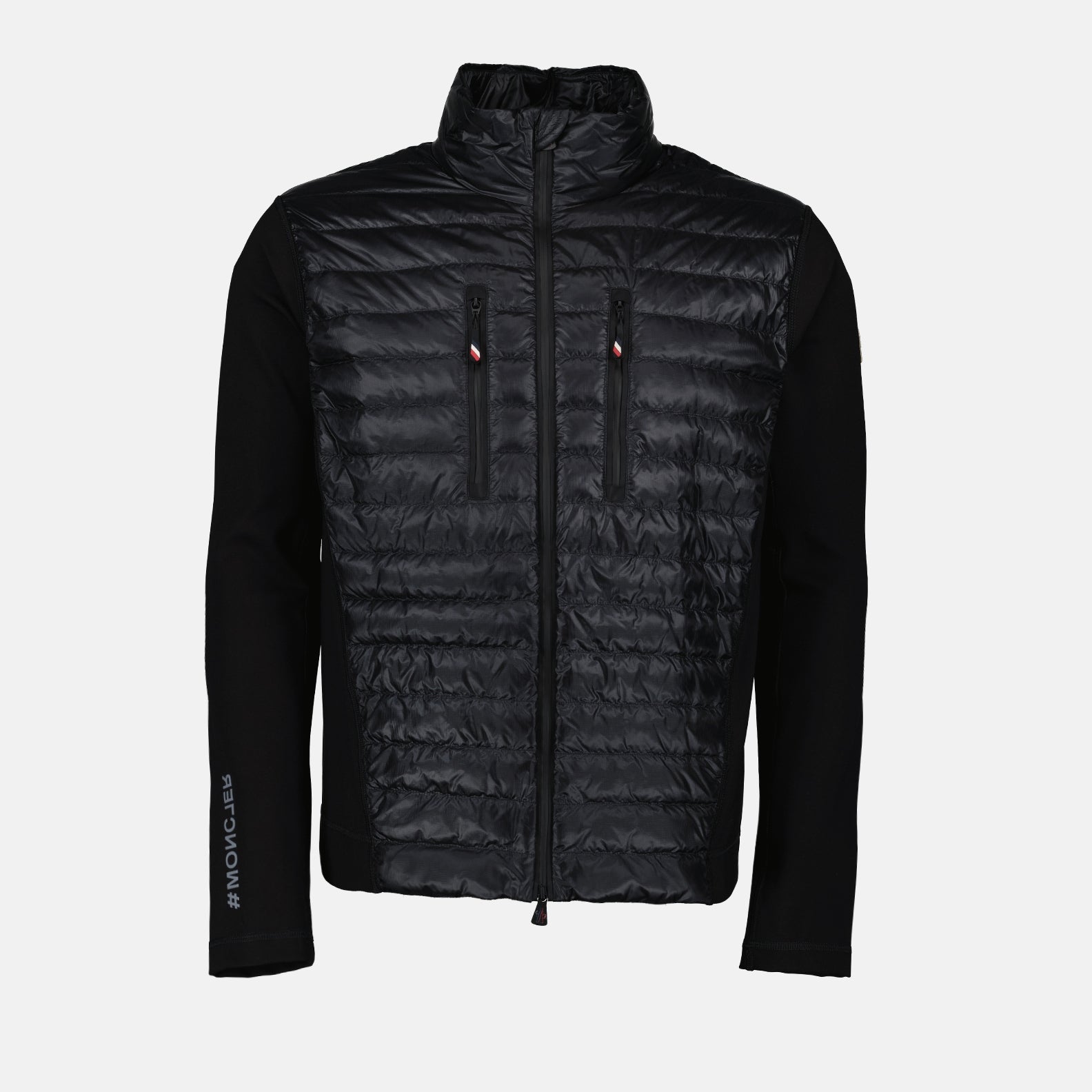 Moncler Grenoble, Quilted Jacket, Men's luxury jacket, Black quilted jacket, High-end outerwear