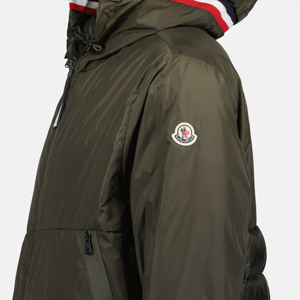 Moncler, green jacket, luxury, elegance, ready-to-wear