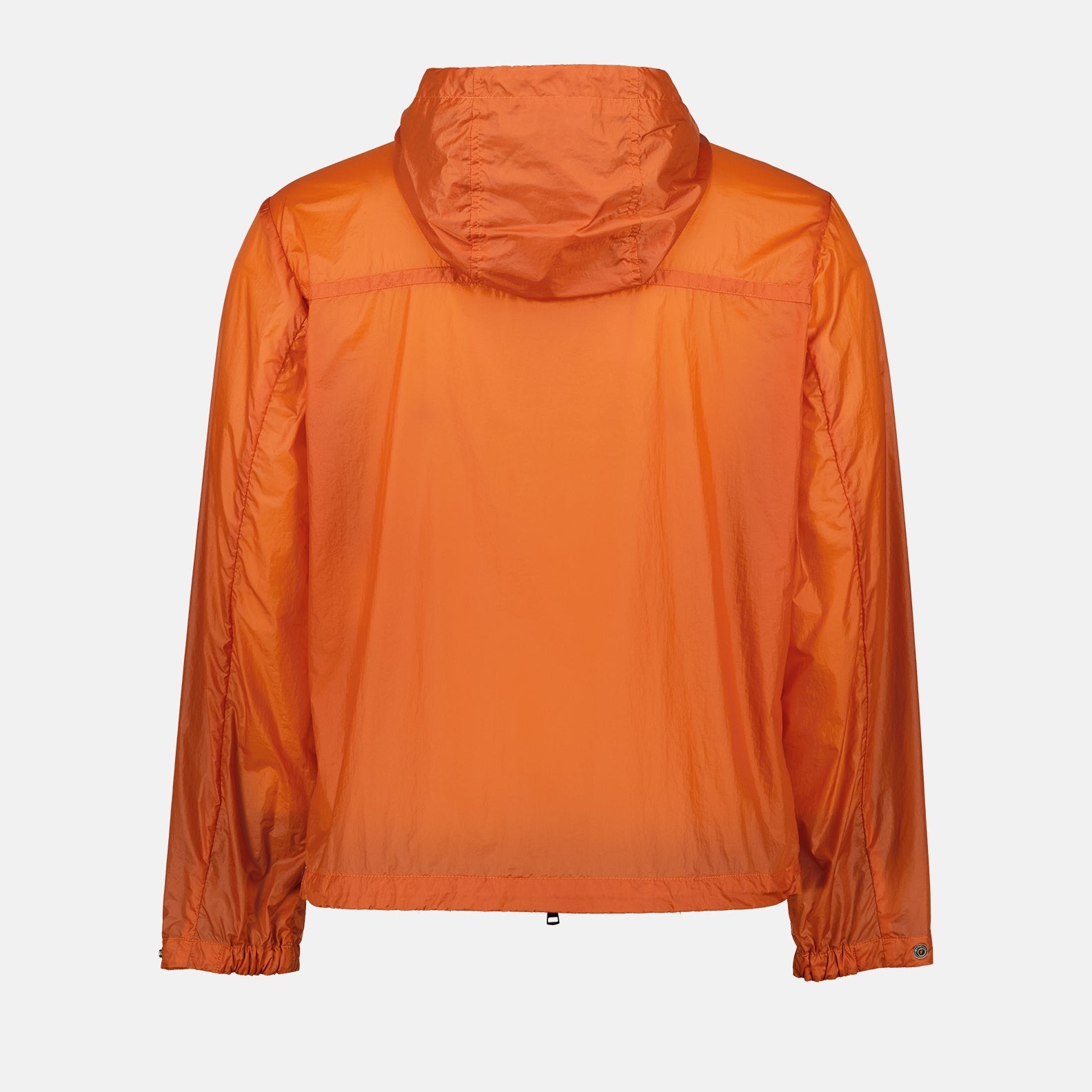 Moncler, Samakar jacket, luxury menswear, orange jacket, premium outerwear