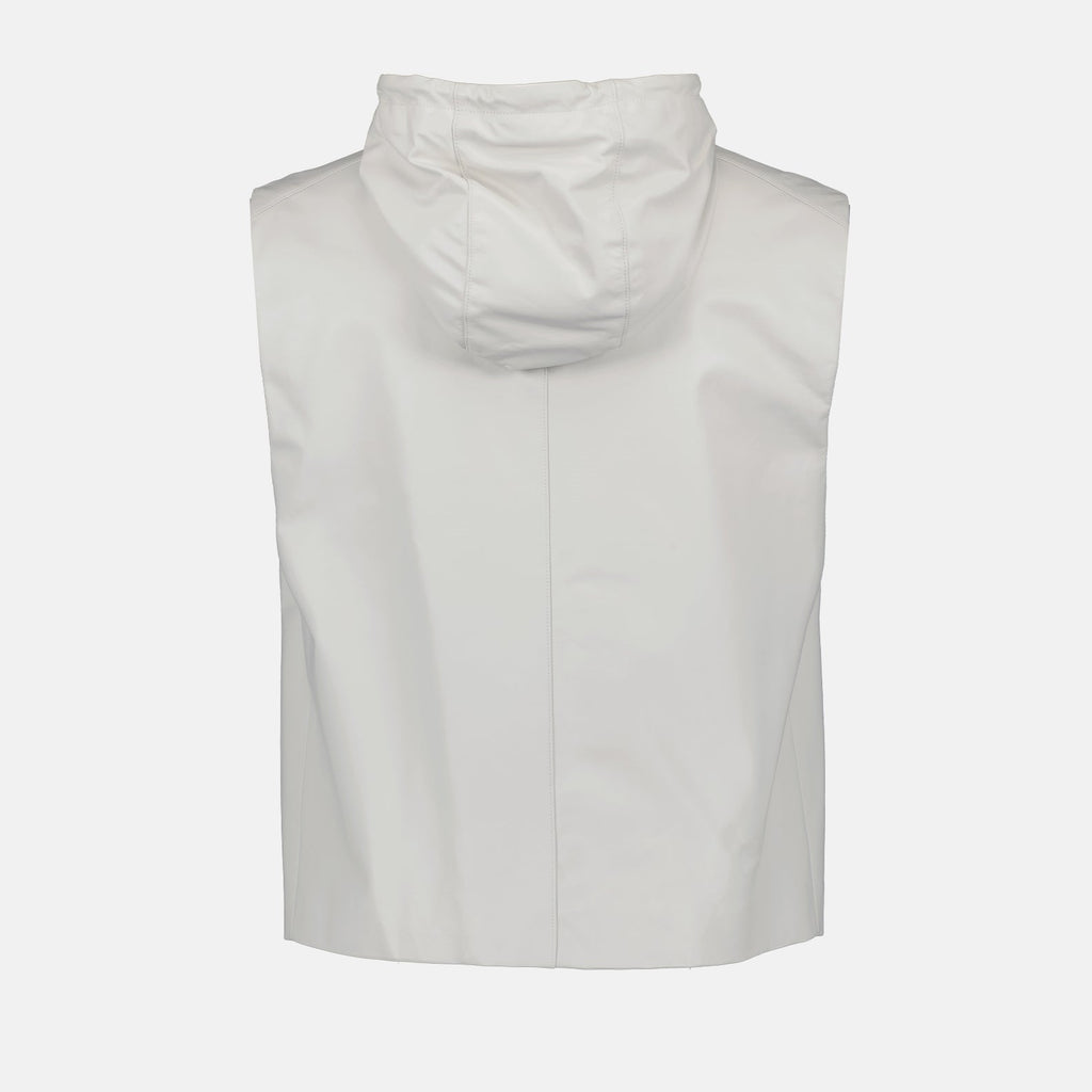 Prada, Nappa leather vest, men's fashion, luxury vest, designer menswear