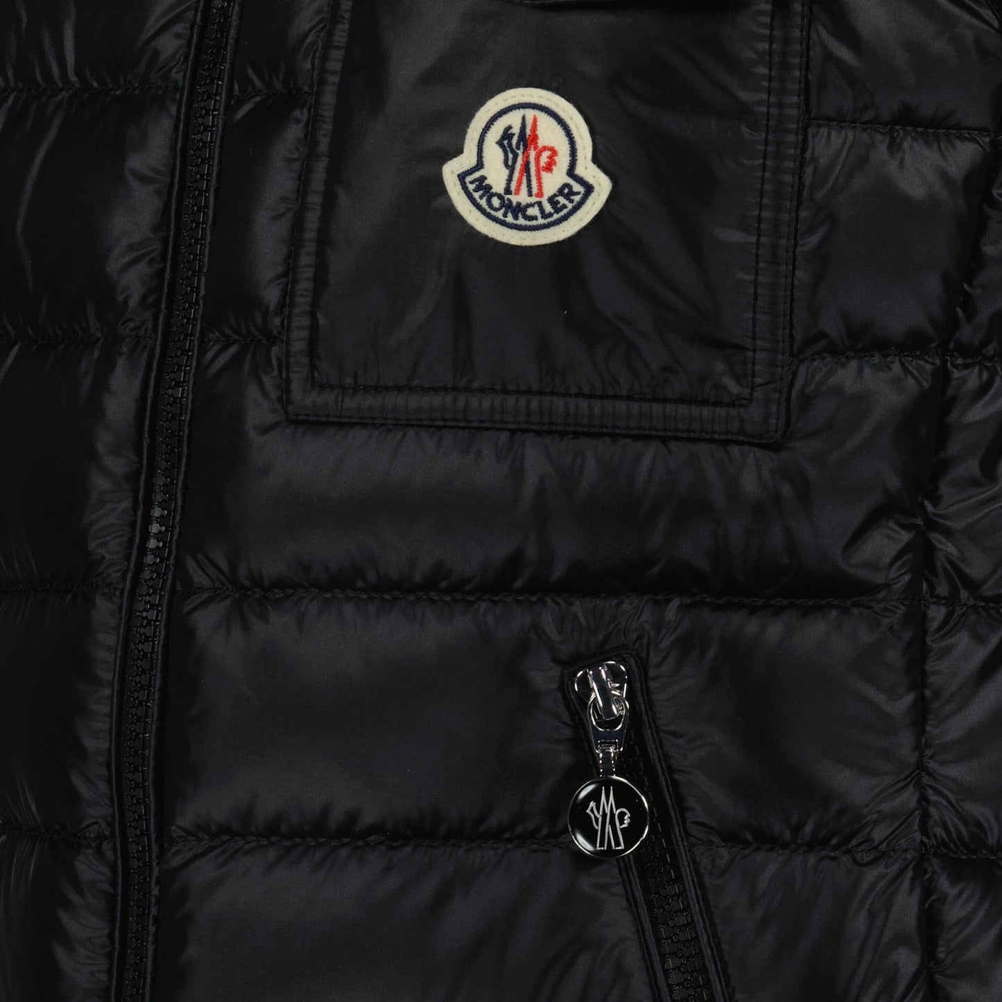 Moncler, Glygos Vest, Black Sleeveless Vest, Luxury Fashion, Women's Designer Vest