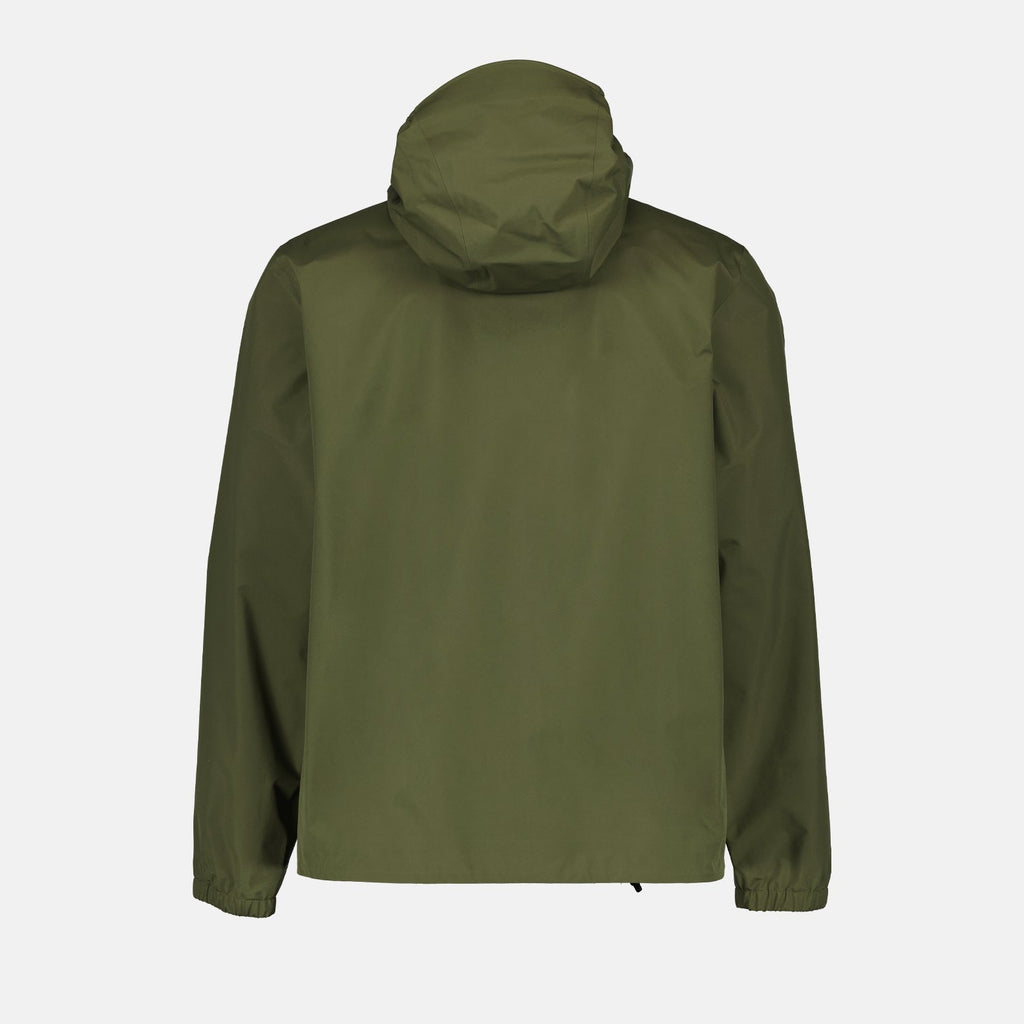 Moncler Grenoble, khaki green jacket, luxury outerwear, men's fashion, high-end jacket
